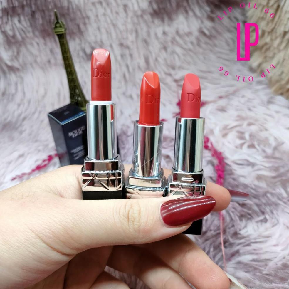 Son Dior Rouge Dior mini 1.5g mềm mại tự tin vô cùng sang chảnh