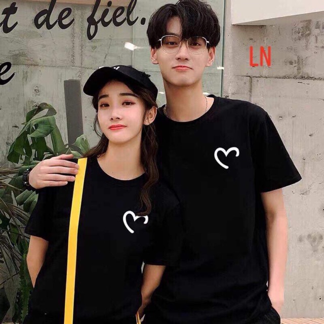 Áo tim khuyết ngắn tay LN11