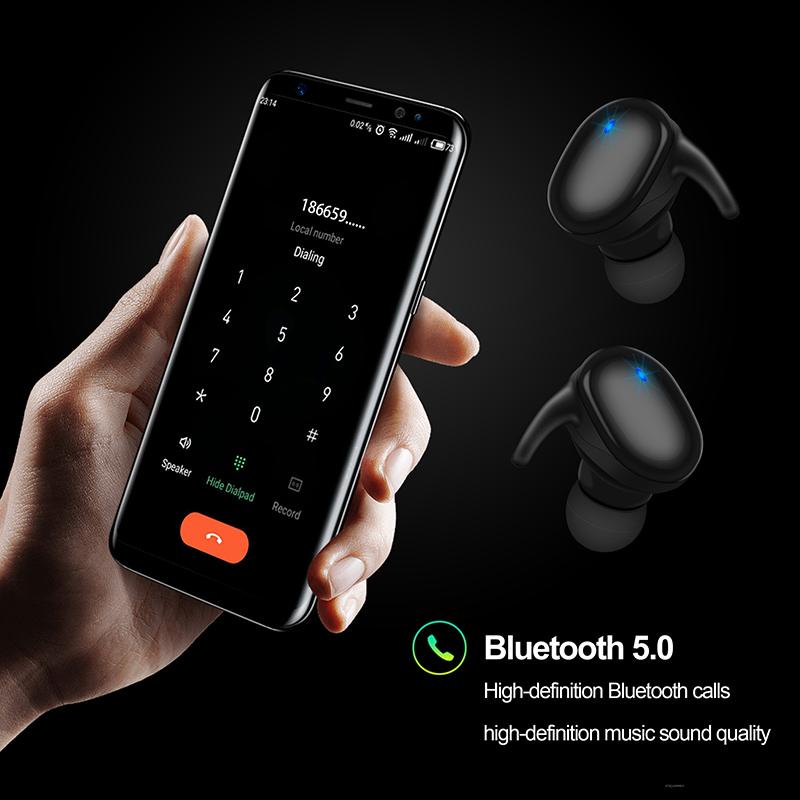Tai nghe nhét tai bluetooth 5.0 không dây mini TWS thể thao Y30