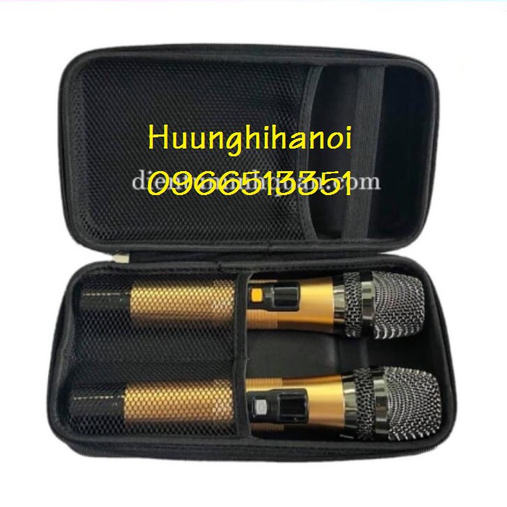 Hộp bảo vệ micro karaoke, túi đựng mic karaoke không dây, chống sước bảo vệ mic hát
