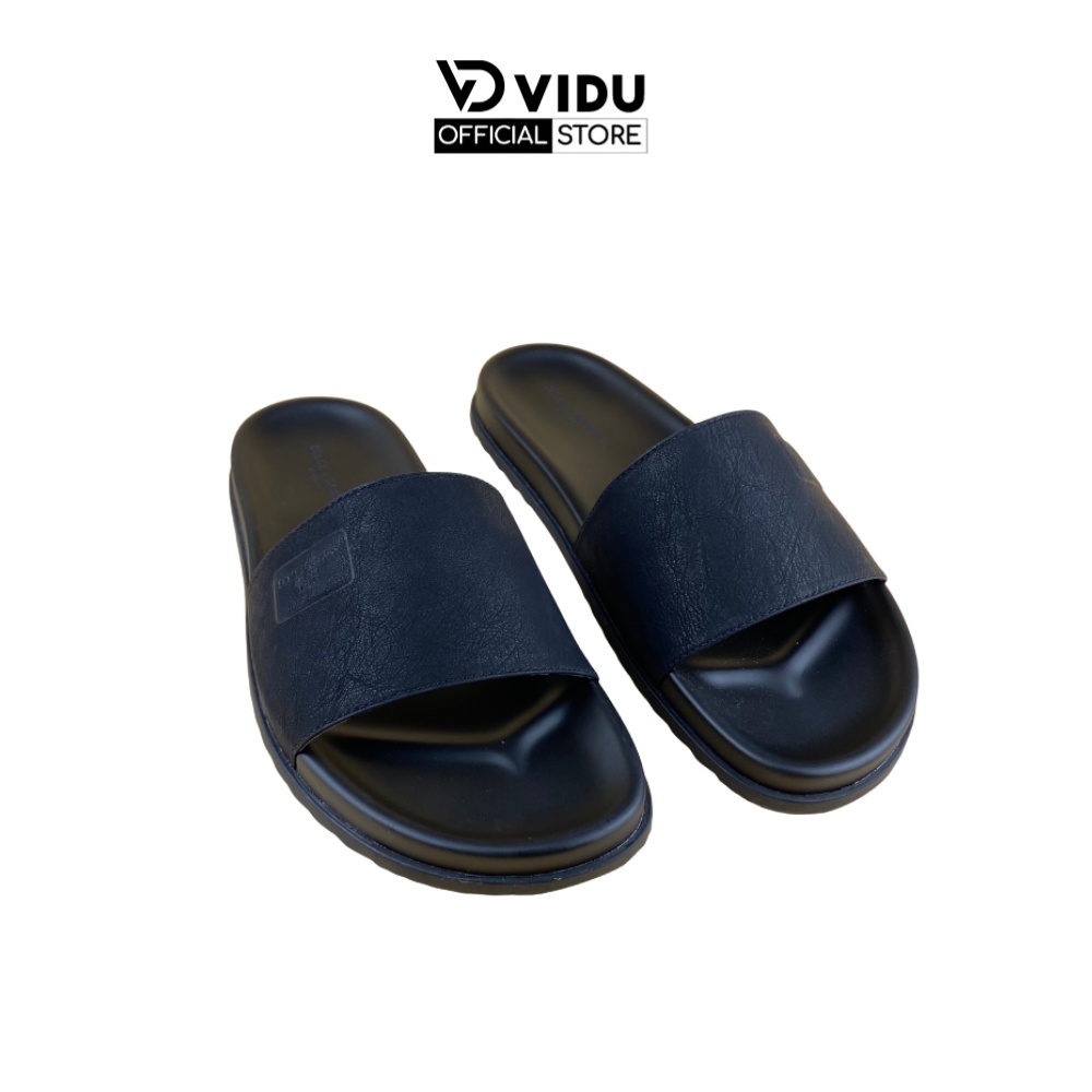 Dép nam thời trang D&G đen ViDu 21105 đơn giản, trẻ trung