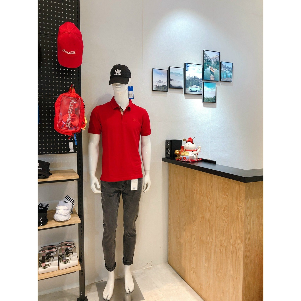 Áo Thun Nam Có Cổ Đen Polo LOGO Kị Sĩ 5 MÀU Form SlimFit Vải Dệt Kim Cao Cấp Sang Trọng - POBB2