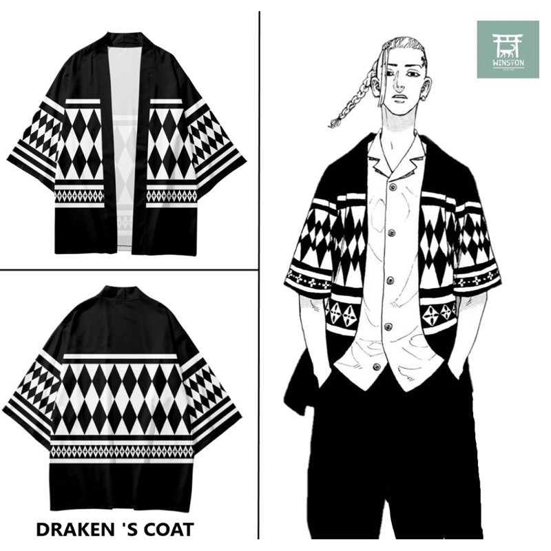 Mới Áo Khoác Kimono Hóa Trang Nhân Vật Draken Mikey Xs-5Xl | BigBuy360 - bigbuy360.vn