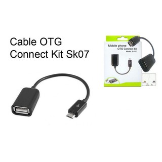 Cáp Kết Nối Otg S-K07 Cổng Micro USB Ra USB
