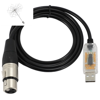 Dây cáp điều chỉnh độ sáng bóng đèn dài 5m cổng USB RS485 sang giao diện DMX 512