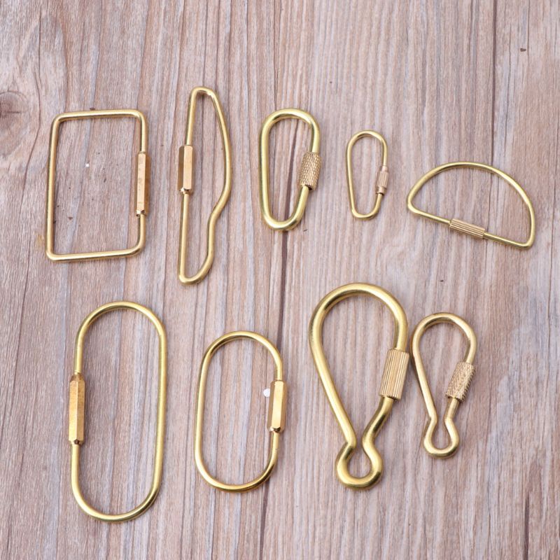 Kẹp Khóa Bằng Đồng Thau Dành Cho Chìa Khóa Xe Hơi