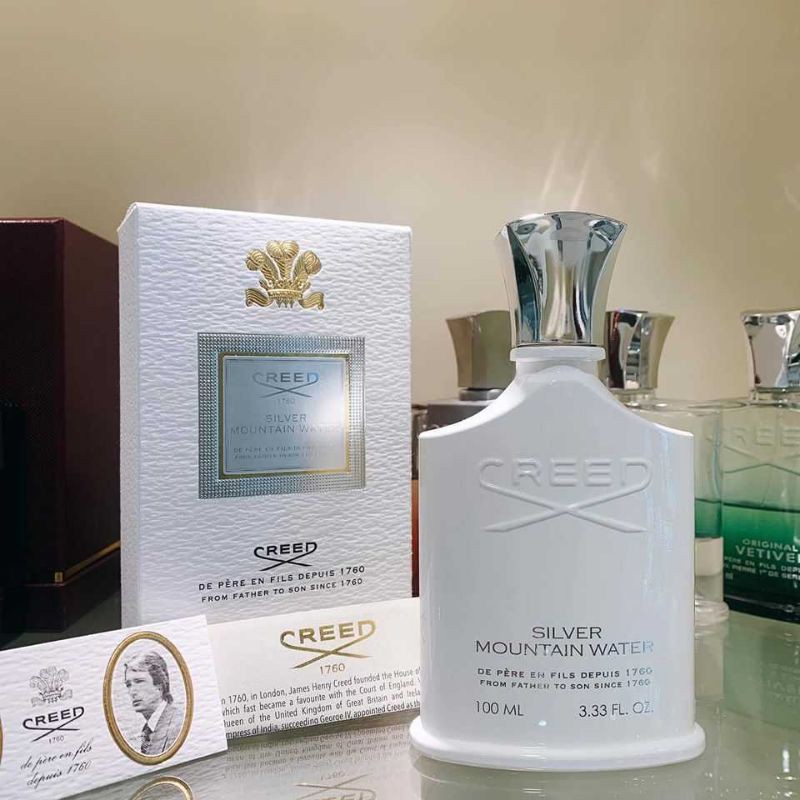 NƯỚC HOA UNISEX FULL BOX CHÍNH HÃNG CREED SILVER MOUNTAIN WATER