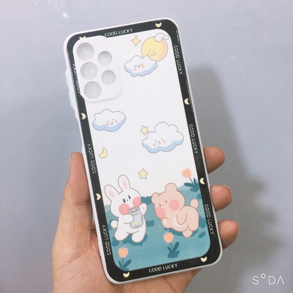 Ốp lưng Samsung A23 hình bóng viền dẻo bảo vệ camera