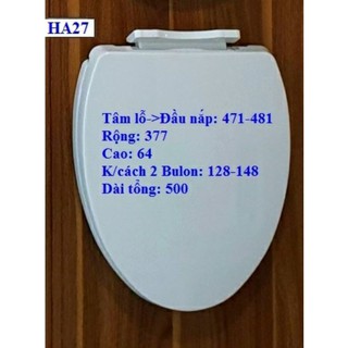 Nắp  rơi êm cao cấp HA27 HA