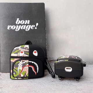 Case airpod bape dằn di