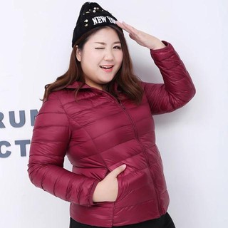 Áo phao lông vũ thân ngắn cho người béo hàng Quảng Châu