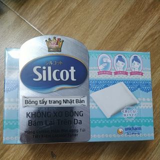 Bông tẩy trang Silcot 82 miếng