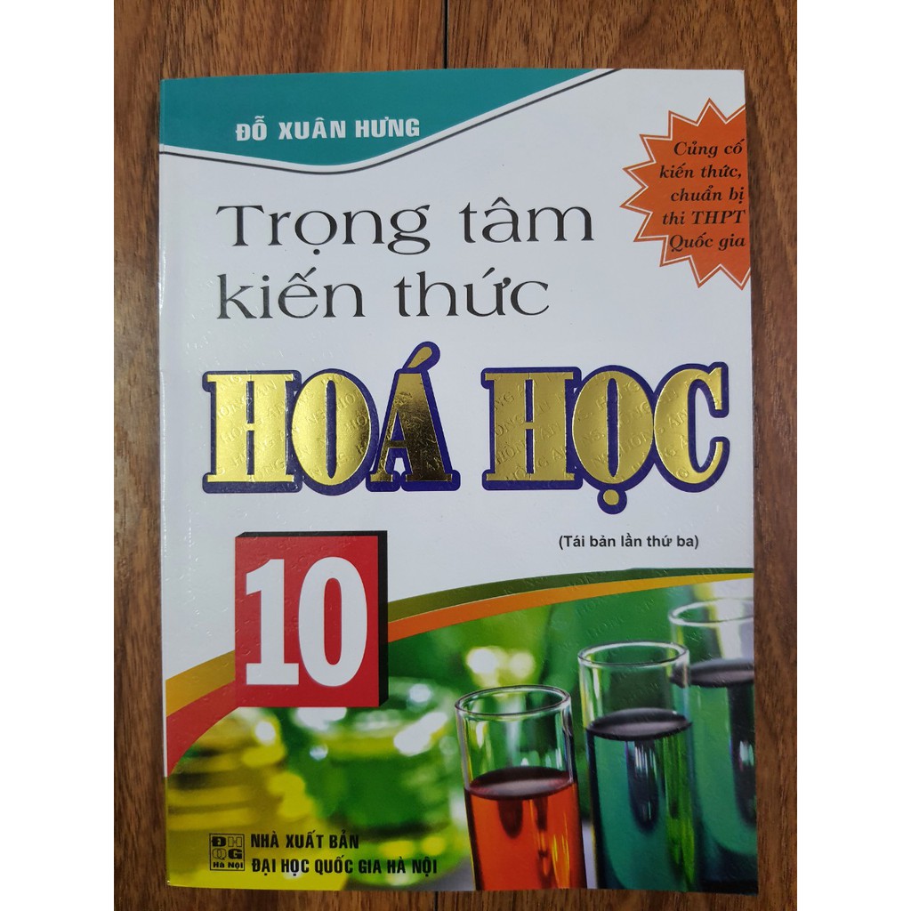 Sách - Trọng tâm kiến thức Hóa Học 10