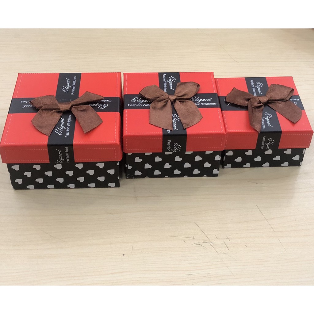 Combo 18c hộp quà nơ gồm 3 size mã HNO008BO | BigBuy360 - bigbuy360.vn