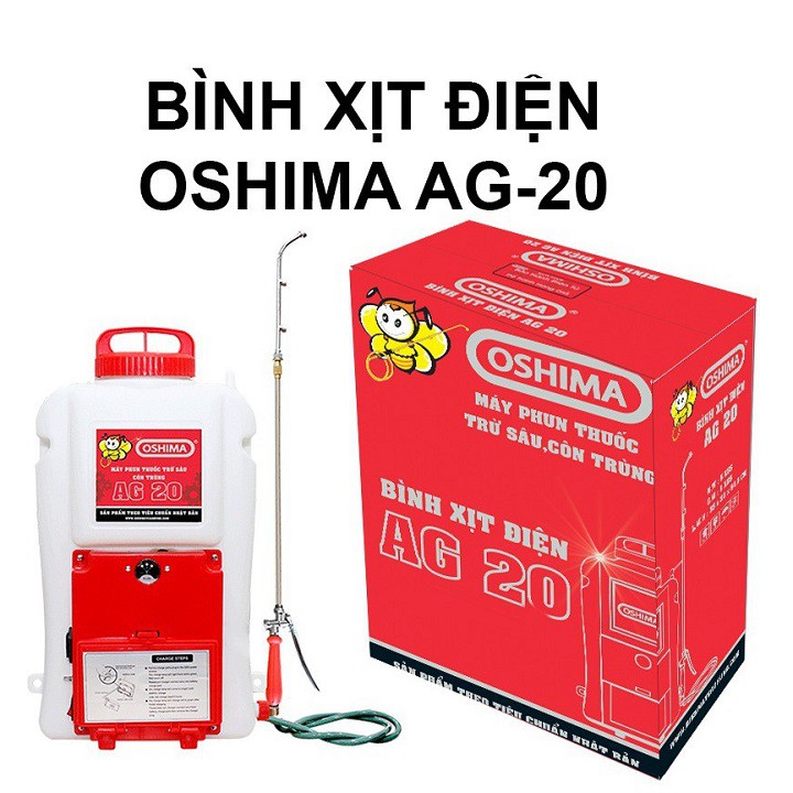 Bình Xịt 20L Oshima OS20 AG - bình phun thuốc sâu - bình xạ phân