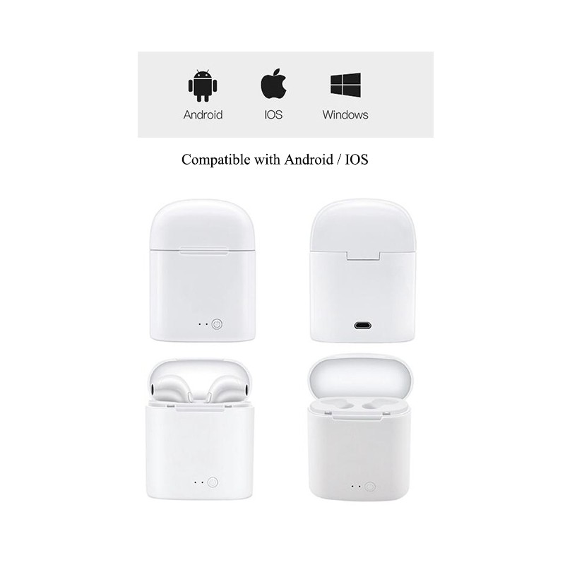 Tai nghe Bluetooth 5.0 I7S chất lượng cao | BigBuy360 - bigbuy360.vn