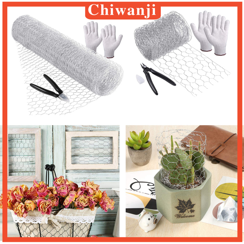 [CHIWANJI]Galvanized Poultry Mesh Fencing Chicken Wire Net Rabbit Netting