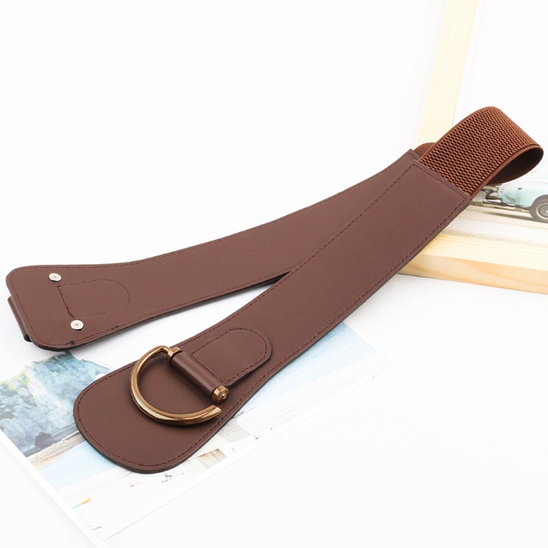 Thắt Lưng Co Giãn Có Khóa Kiểu Retro Thời Trang Cho Nữ