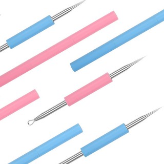 Que nặn mụn Sandepin My Honey kháng khuẩn 2 đầu có nặp đậy