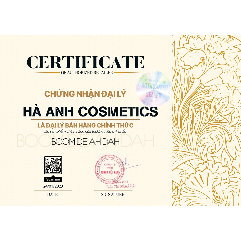 Tinh chất Dưỡng trắng, Giảm mụn Boom De Ah Dah Ampoule 50ml