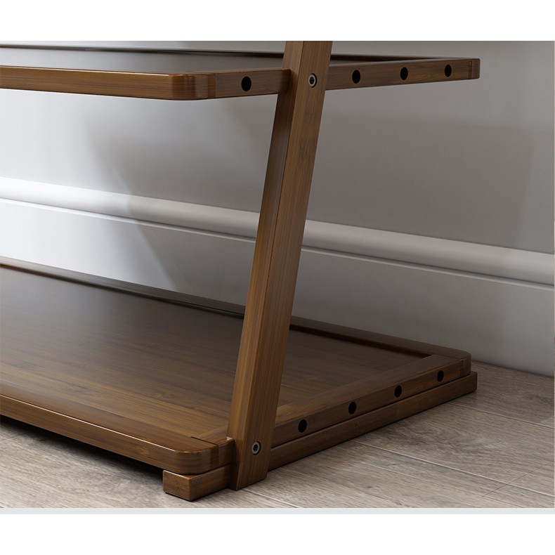 Kệ giày, kệ để cây đa năng màu óc chó 4 tầng 80x24x78 (ngang 80)