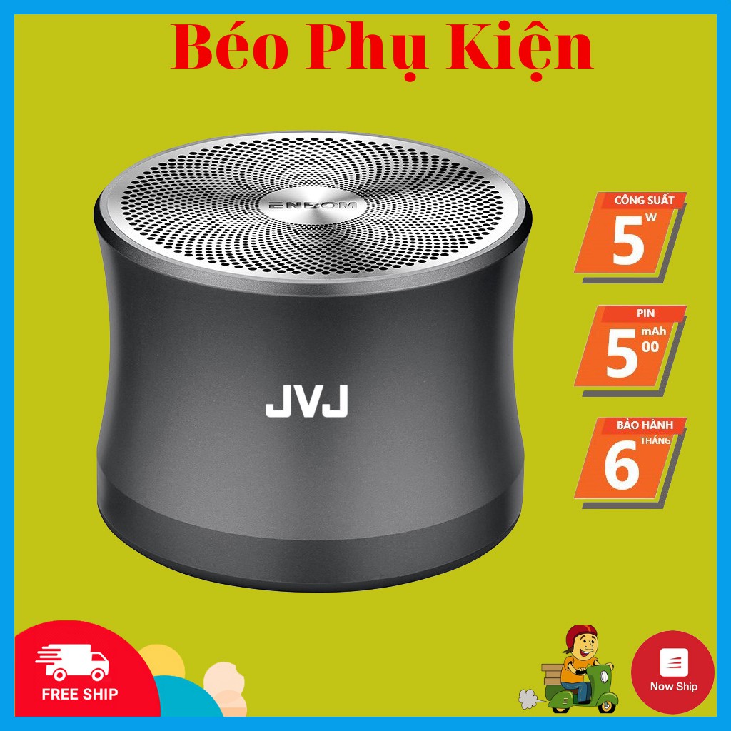 Loa Bluetooth Mini JVJ R9S kết nối Điện Thoại, máy tính bảng - Loa không dây siêu trầm hỗ trợ TWS ghép đôi