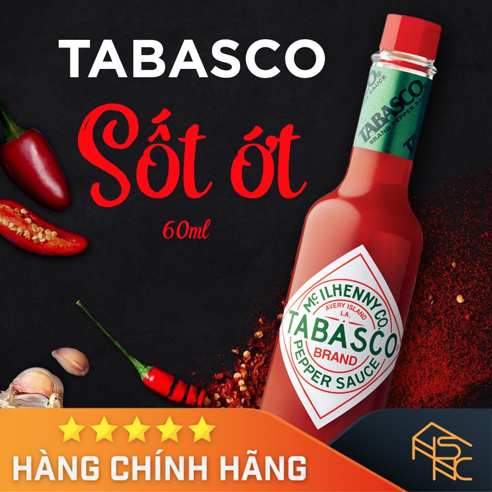 Sốt ớt Tabasco 60ml