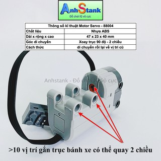 Motor Servo 88004 Tương Thích 9686-Technic-Education