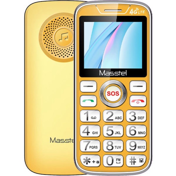 {FREE SHIP} Điện Thoại Masstel Fami 60 4G Hàng chính hãng- Số To - Chữ To MSP 021