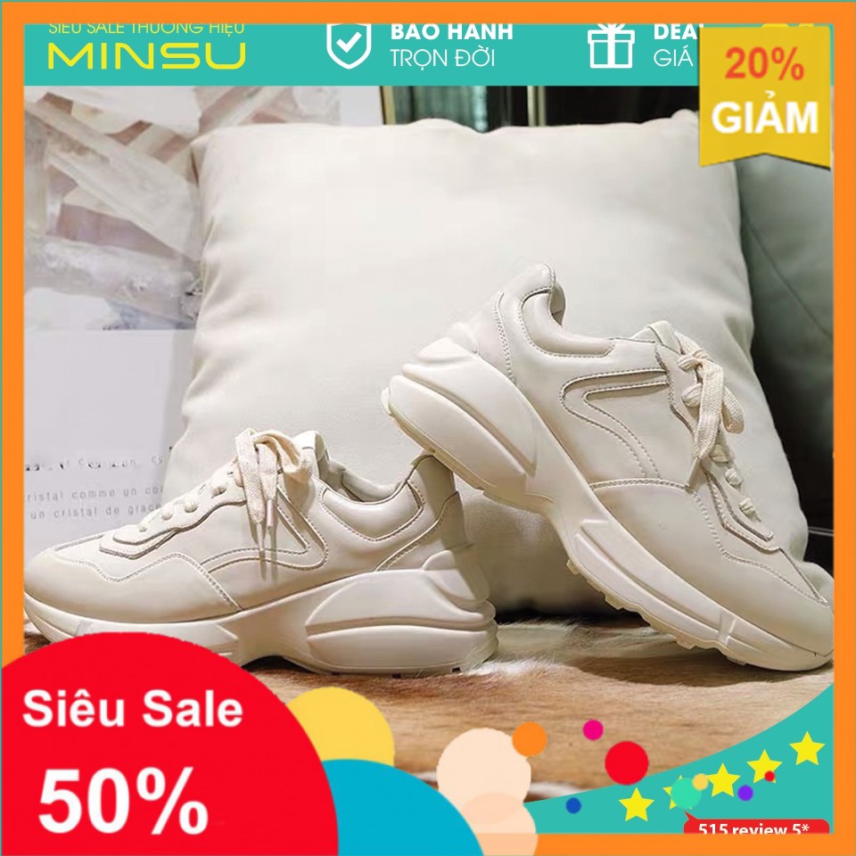 , Giày Sneaker Trắng Hàn Quốc Hot Nhất, Giày Tăng Chiều Cao Nam Nữ, Giày Cặp ! : | %