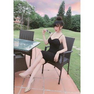 Combo Mái thưa tóc thật + búi phồng cao cấp
