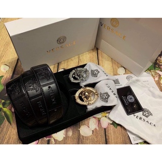 💥THẮT LƯNG NAM💥Thắt Lưng Nam Versace | 2 mặt | Fullbox Thẻ Túi Giấy