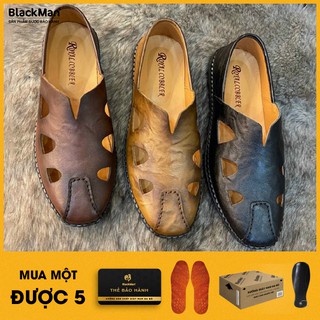 Giày lười nam công sở cao cấp ✳️DA BÒ THẬT 100% - ĐẾ KHÂU✳️ Giày tây nam da bò nhập khẩu🎁 Bảo hành nổ da 1 năm Mã GD22