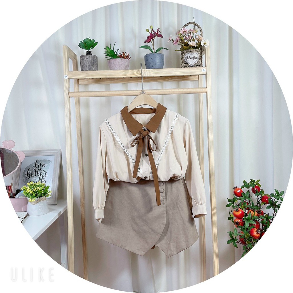 Áo sơ-mi babbydoll hít hót | BigBuy360 - bigbuy360.vn