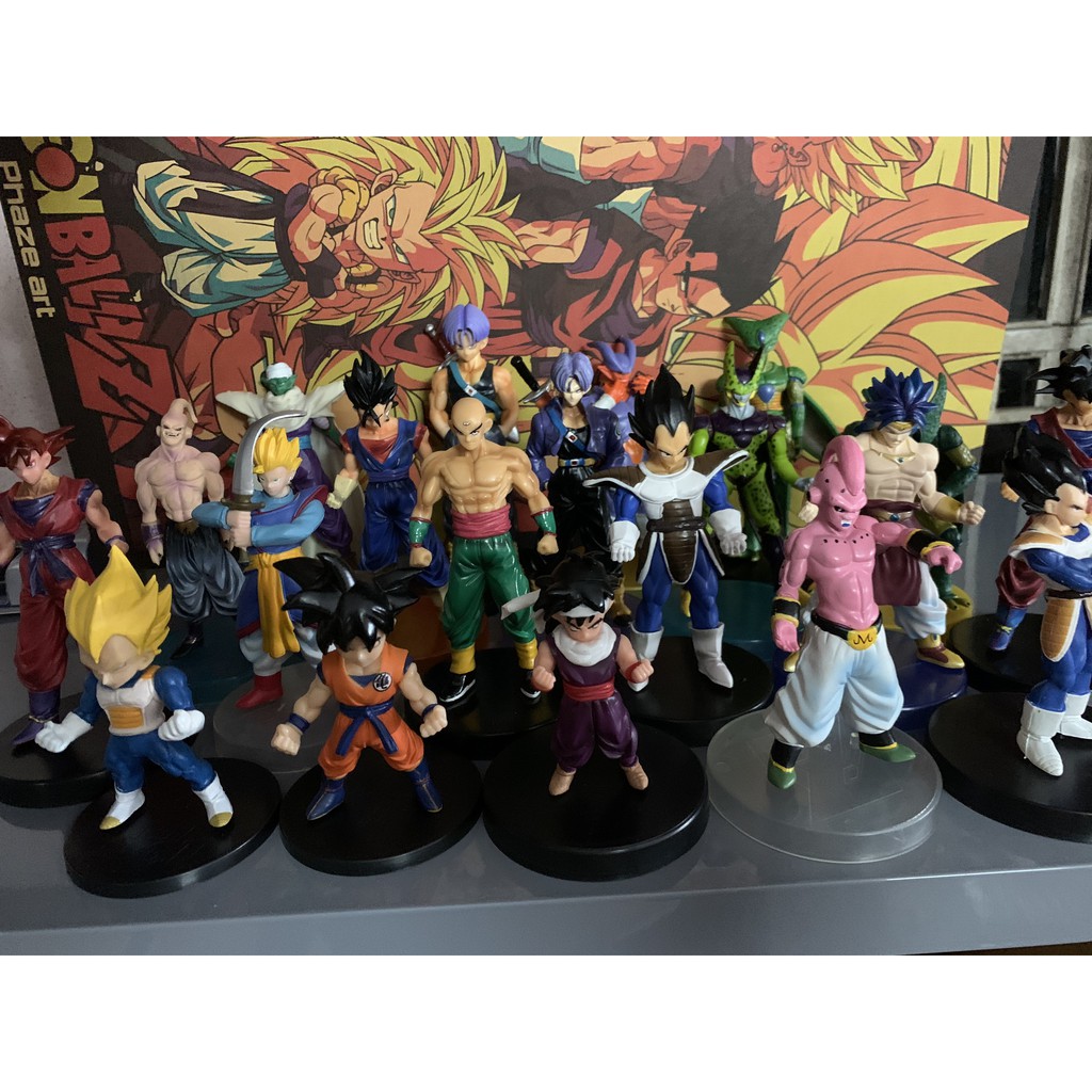 R4 Lẻ Mô hình nhân vật dragon ball 7 viên ngọc rồng Songoku Son Goku 10-13cm