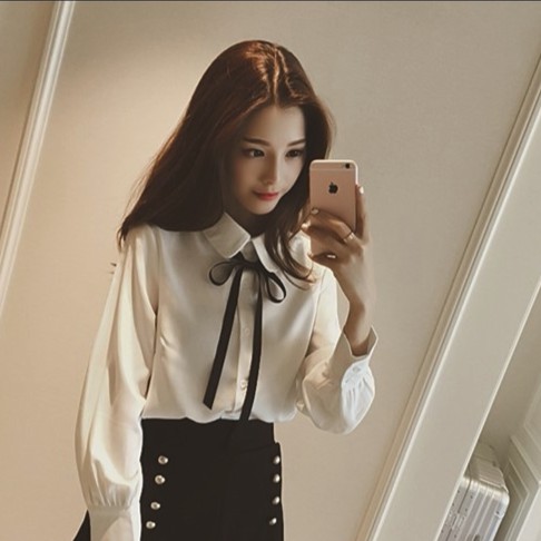 Áo Sơ Mi Nữ Ulzzang ( Vải shop cam kết luôn ạ )