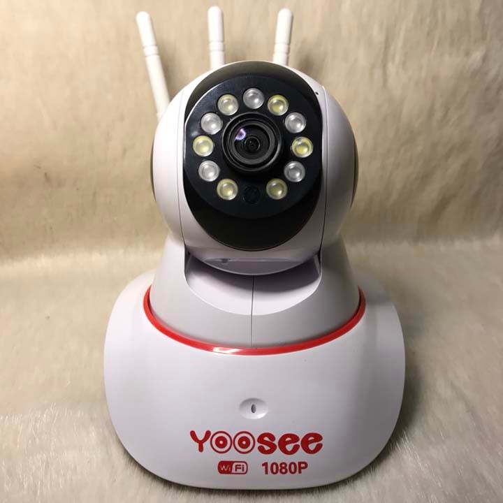 Camera IP Wifi Yoosee 3 râu 11 led Xem đêm có màu , 2.0 MPX - FullHD , cảm biến AI thông minh , đàm thoại 2 chiều | BigBuy360 - bigbuy360.vn