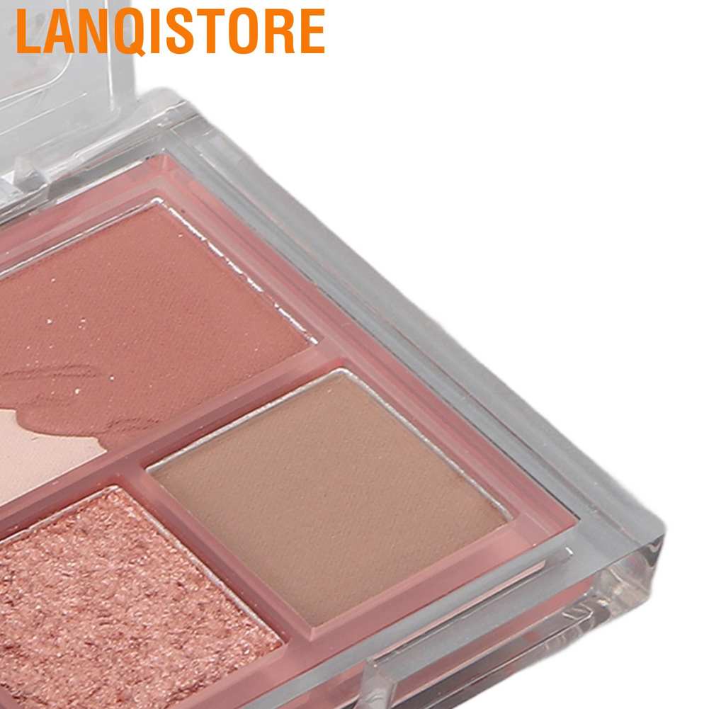 Bảng phấn mắt 6 màu sắc tông lì/lấp lánh trang điểm nền | BigBuy360 - bigbuy360.vn