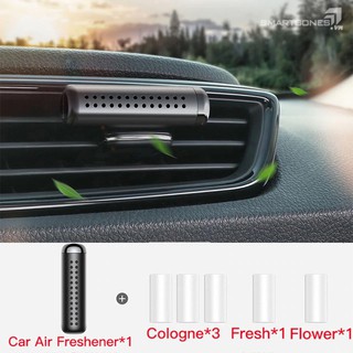 Tuýp nước hoa khô khuếch tán Baseus Car Air Freshener cho xe ô tô thiết kế vỏ kim loại sang trọng sử dụng đến 2 năm