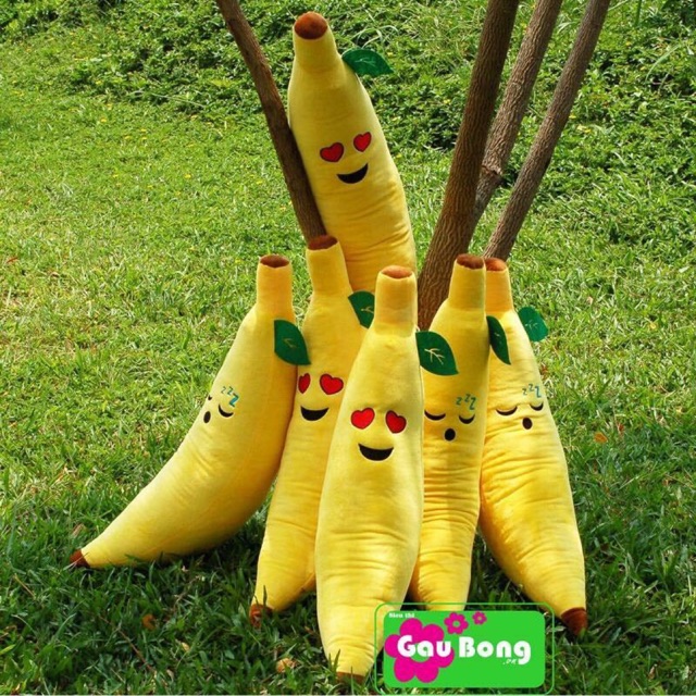 Gối ôm hình chuối cảm xúc