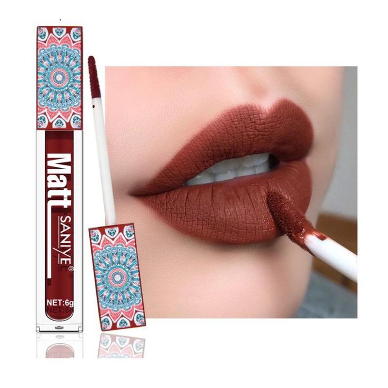 [Hàng mới về] Son kem lì 9 màu sắc đẹp tùy chọn