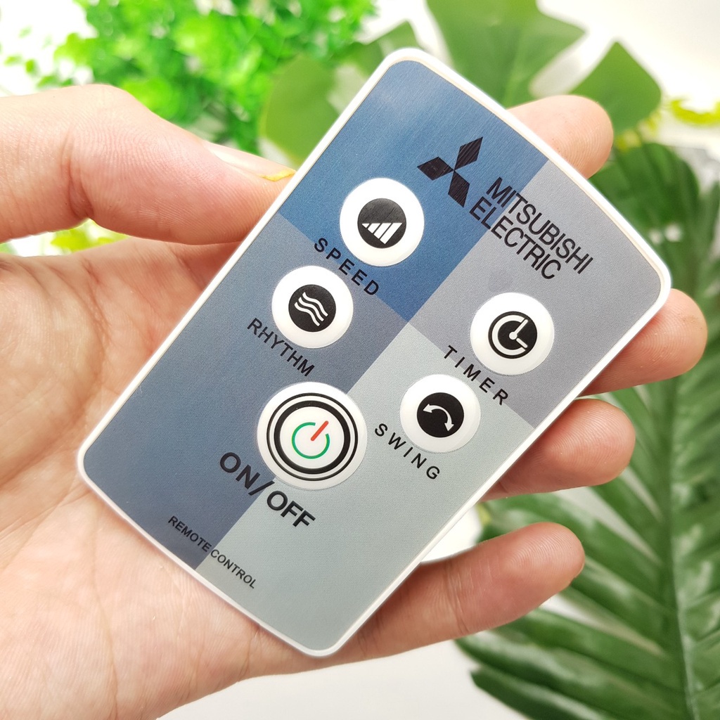 Remote Điều Khiển Quạt Mitsubishi Đứng LV16❤️ Quạt Treo Tường W16❤️Remote Mitsubishi