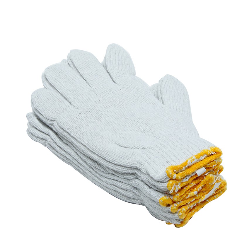 Bộ 5 đôi găng tay lao động cho nam Uncle Bills OT0040 (Trắng)