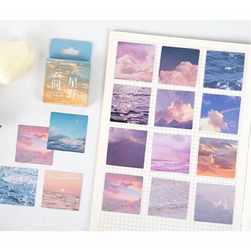 1 Hộp Sticker Phong Cảnh 32.500VND 