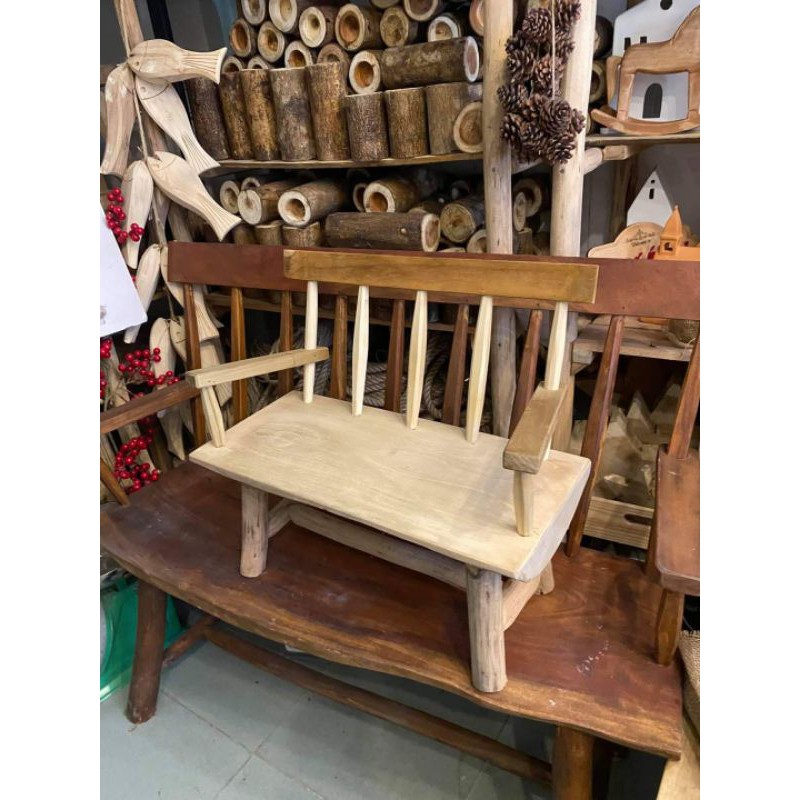 Ghế bench mini nguyên tựa kích thước