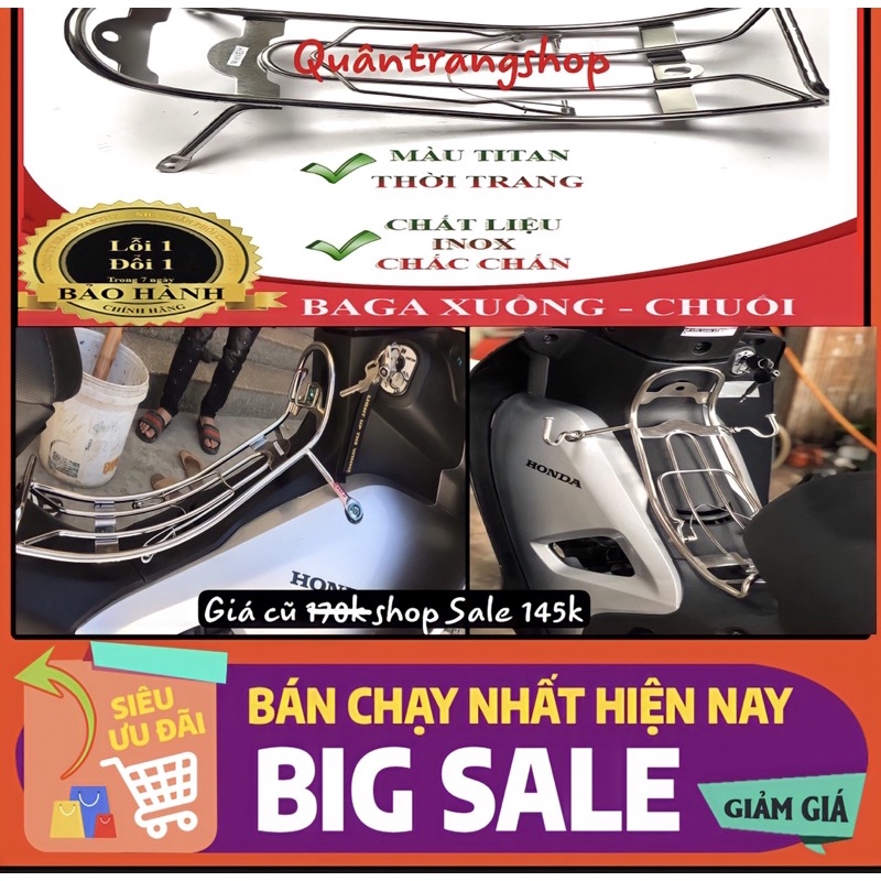 Baga Chuối Wawe 50cc-100cc-110cc chuẩn thái Bảo Hành 3 Năm về mối hàn của thợ lâu năm