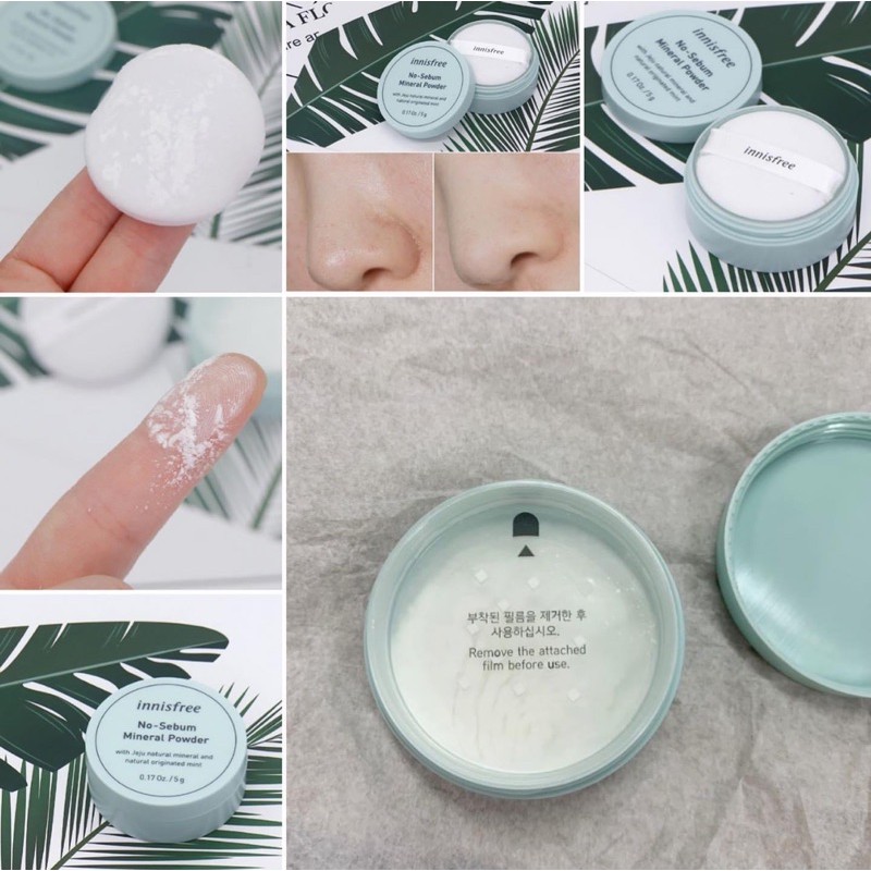 Phấn Phủ Bột Innisfree No- Sebum Mineral Powder