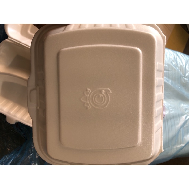50 Hộp xốp 3 ngăn chữ nhật đựng thực phẩm (mã QQ03)