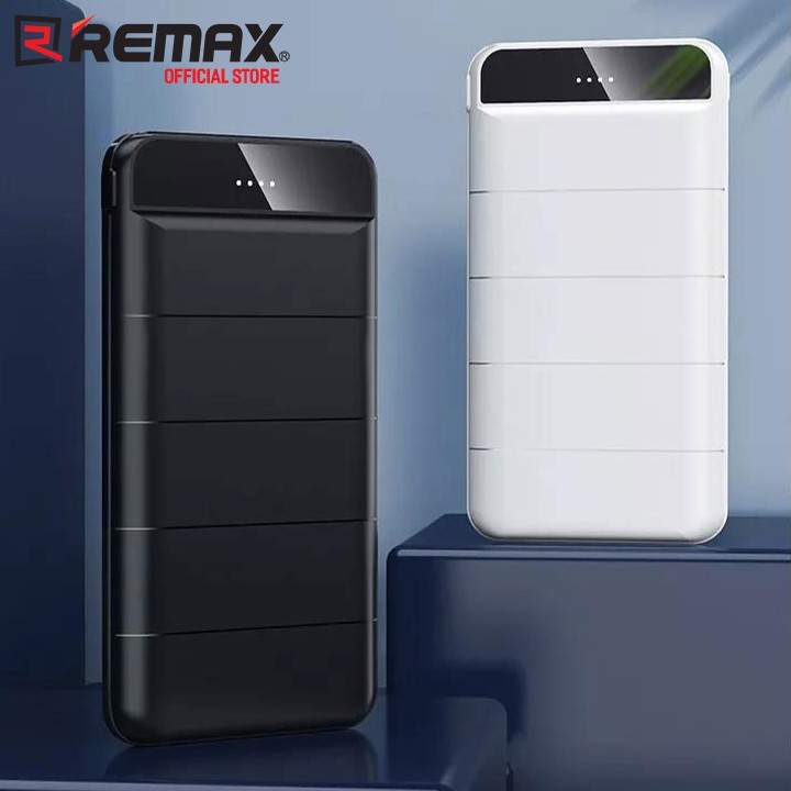 Pin Sạc Dự Phòng Remax RPP-139 10000mAh Lõi Li-Polymer 2 Cổng Input và Output-du phong 10.000mah