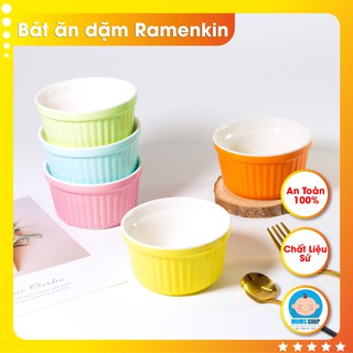 Bát ăn dặm, chén ăn dặm Ramenkin không nắp dung tích 150ml - MomsShop